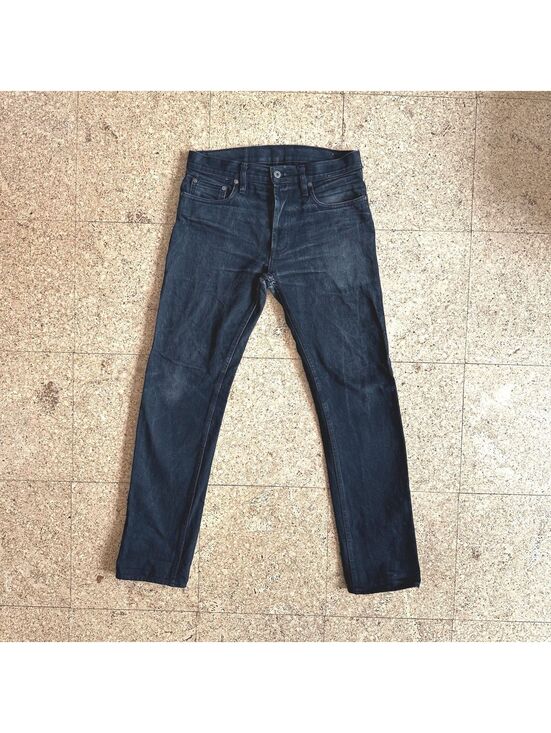 3Sixteen Other - 3sixteen ST-220X Dbl Black Selvedge Denim Jeans 31x31 Kuroki 14.5oz US Thrashed